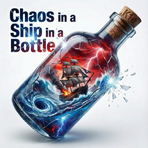 Chaos in a Ship in a Bottle