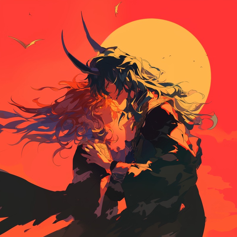 The Sunset Fading Away